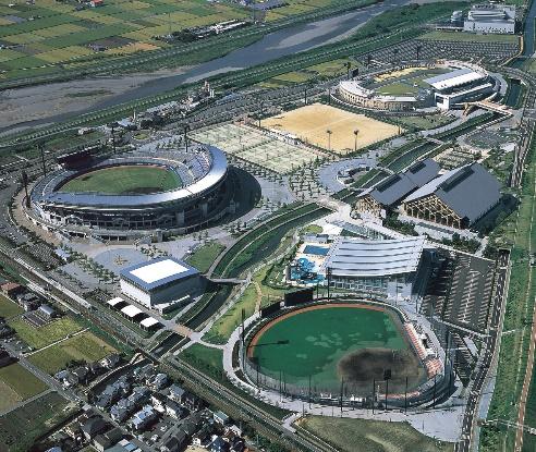 充実したスポーツ施設