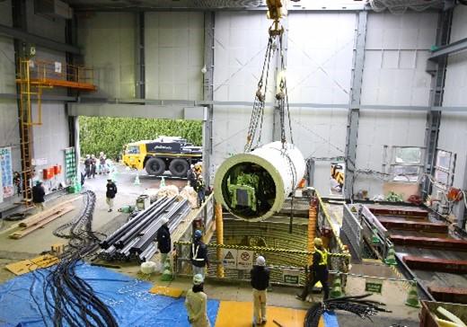 水道管の耐震化工事の様子1